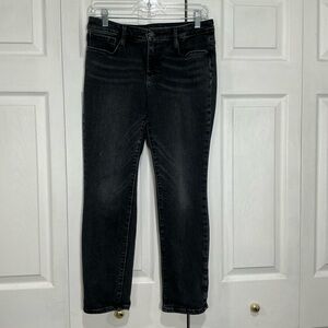 🌷 Athleta Sculptex Black Denim Jeans - 8 Petite